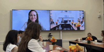 “La oportunidad del billón de dólares”: María Corina Machado presentó en EE UU su plan para reconstruir Venezuela